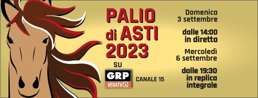 Palio di Asti 2023, la diretta su GRP Televisione